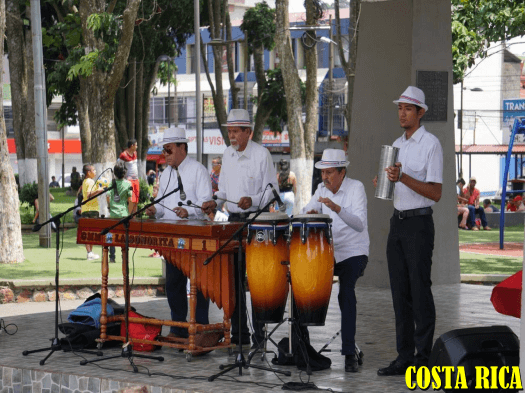 Music of marimbas are a must in popular events